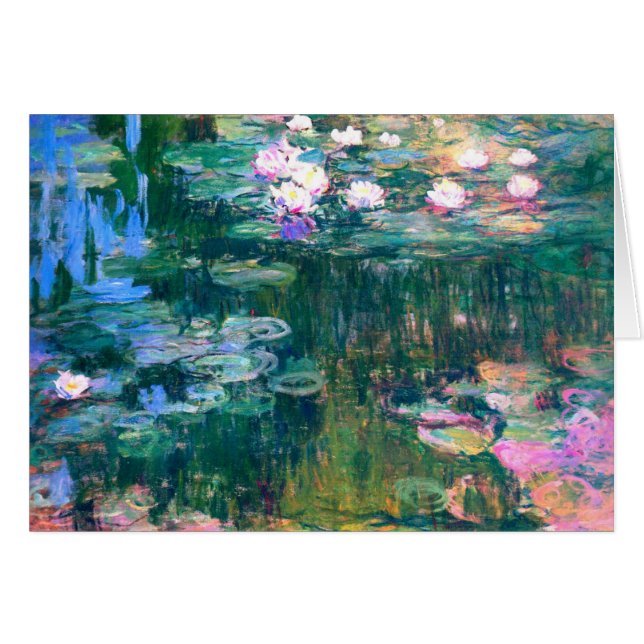 Claude Monet Waterlelies 1917 (Voorkant Horizontaal)