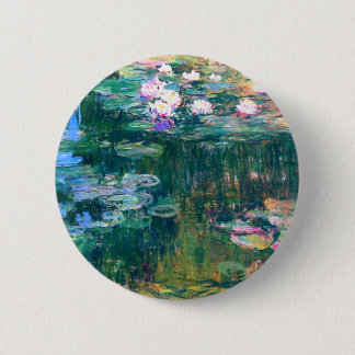 Claude Monet Waterlelies 1917 Ronde Button 5,7 Cm