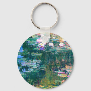 Claude Monet Waterlelies 1917 Sleutelhanger