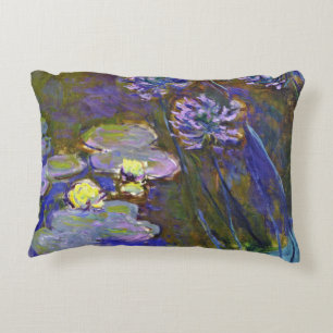 Claude Monet Waterlelies Agapanthus Accent Kussen
