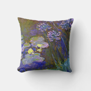 Claude Monet Waterlelies Agapanthus Kussen