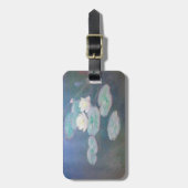 Claude Monet - Waterlelies, Avondeffect Bagagelabel (Voorkant verticaal)