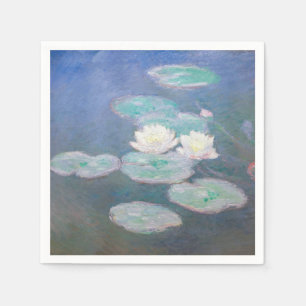 Claude Monet - Waterlelies, Avondeffect Servet