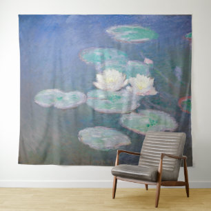Claude Monet - Waterlelies, Avondeffect Wandkleed