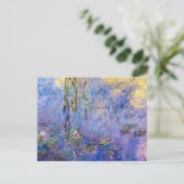 Claude Monet - Waterlelies Briefkaart (Staand voorkant)