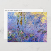 Claude Monet - Waterlelies Briefkaart (Voorkant / Achterkant)
