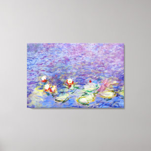 Claude Monet - Waterlelies Canvas Afdruk