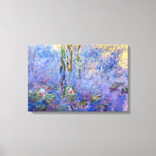 Claude Monet - Waterlelies Canvas Afdruk