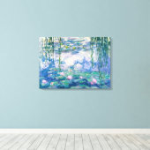 CLAUDE MONET-waterlelies Canvas Afdruk (Insitu (Houten vloer))