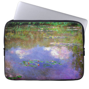 Claude Monet - Waterlelies, De Wolken, Laptop Sleeve