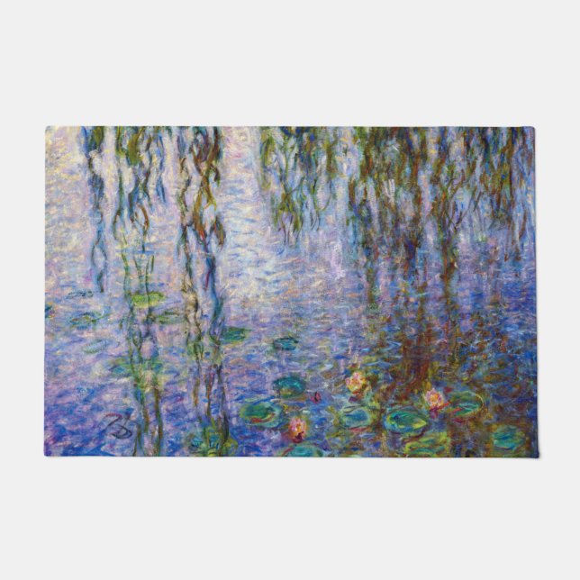 Claude Monet - Waterlelies Deurmat (Voorkant)