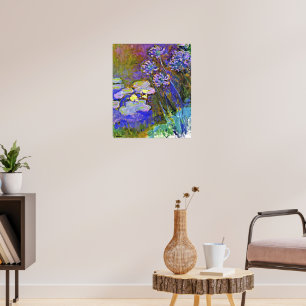 Claude Monet - Waterlelies en Agapanthus, Poster