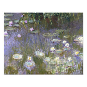 Claude Monet - Waterlelies Foto Afdruk