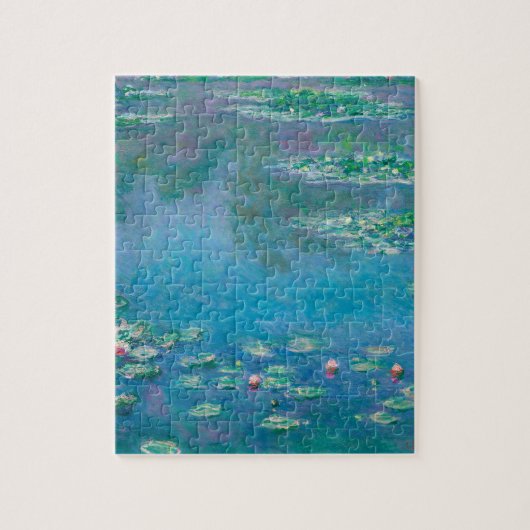 Claude Monet. Waterlelies. Frans impressionisme Legpuzzel (Verticaal)