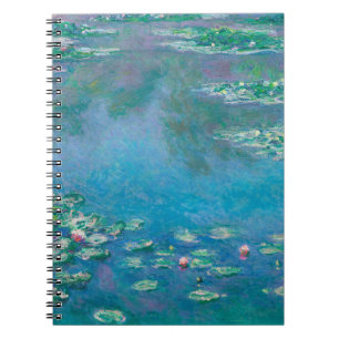 Claude Monet. Waterlelies. Frans impressionisme Notitieboek