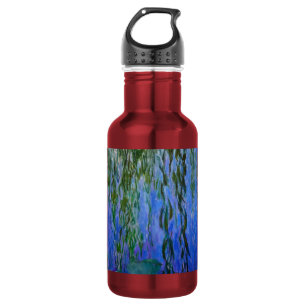 Claude Monet - Waterlelies met treurwilg Waterfles