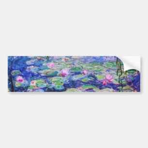Claude Monet - Waterlelies / Nympheas 1919 Bumpersticker
