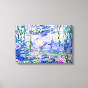 Claude Monet - Waterlelies / Nympheas 1919 Canvas Afdruk