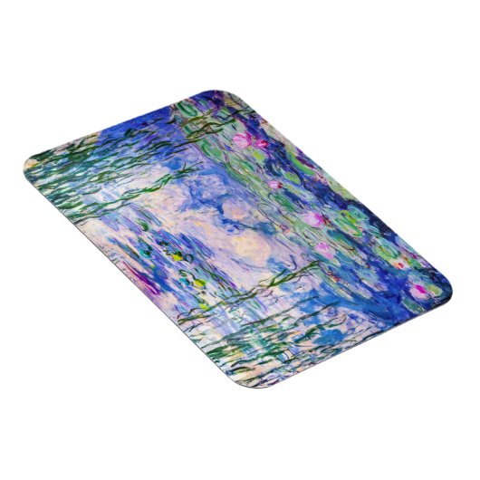 Claude Monet - Waterlelies / Nympheas 1919 Magneet (Rechterzijde)