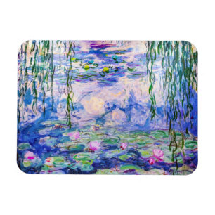 Claude Monet - Waterlelies / Nympheas 1919 Magneet