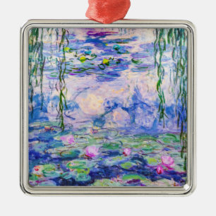 Claude Monet - Waterlelies / Nympheas 1919 Metalen Ornament