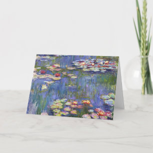 Claude Monet - Waterlelies / Nympheas Kaart