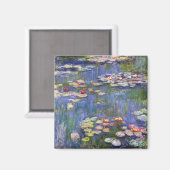 Claude Monet - Waterlelies / Nympheas Magneet (Voorkant / Achterkant)