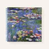 Claude Monet - Waterlelies / Nympheas Notitieboek (Voorkant)