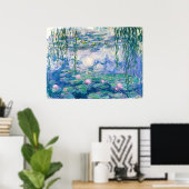 CLAUDE MONET-waterlelies Poster (Thuiskantoor)