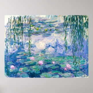 CLAUDE MONET-waterlelies Poster
