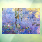 Claude Monet - Waterlelies Raamsticker (Vel 3)