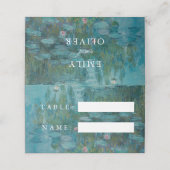 Claude Monet Waterlelies Trouwen (Buitenkant ongevouwen)