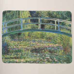 Claude Monet - Waterlelies vijver en Japanse brug Sherpa Deken