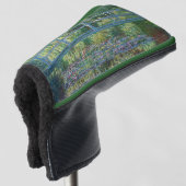 Claude Monet - Waterlelies vijver, Groene Harmonie Golfheadcover (3/4 voorkant)