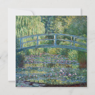 Claude Monet - Waterlelies vijver, Groene Harmonie Kaart