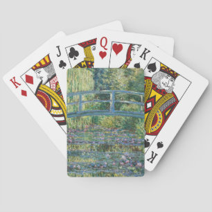 Claude Monet - Waterlelies vijver, Groene Harmonie Pokerkaarten