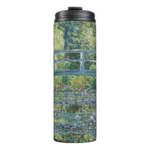 Claude Monet - Waterlelies vijver, Groene Harmonie Thermosbeker