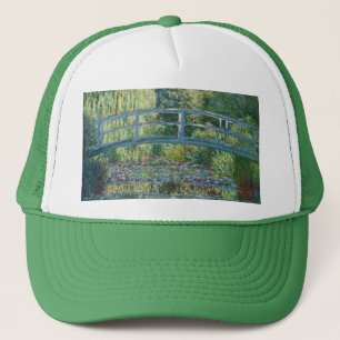 Claude Monet - Waterlelies vijver, Groene Harmonie Trucker Pet