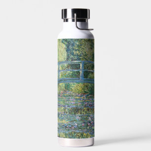 Claude Monet - Waterlelies vijver, Groene harmonie Waterfles