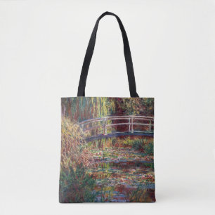 Claude Monet - Waterlelies vijver, Roze Harmonie Draagtas