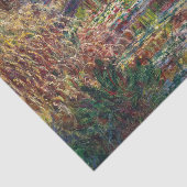 Claude Monet - Waterlelies vijver, Roze Harmonie Tissuepapier (Detail)