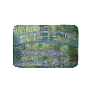 Claude Monet - Waterleliesvijver, Groene harmonie Badmat