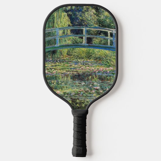 Claude Monet - Waterleliesvijver & Japanse Brug Pickleball Paddle (Achterkant)