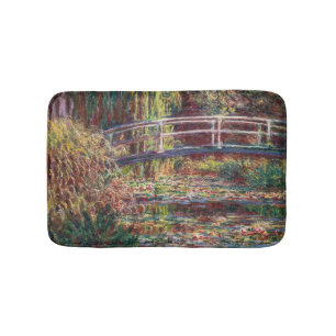 Claude Monet - Waterleliesvijver, Roze Harmonie Badmat