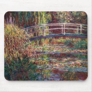 Claude Monet - Waterleliesvijver, Roze Harmonie Muismat