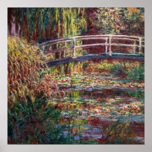 Claude Monet - Waterleliesvijver, Roze Harmonie Poster