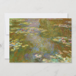 Claude Monet - Waterlellevijver 1917 Bedankkaart