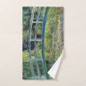 Claude Monet - Waterlellevijver en Japanse Brug Bad Handdoek (Handdoek)