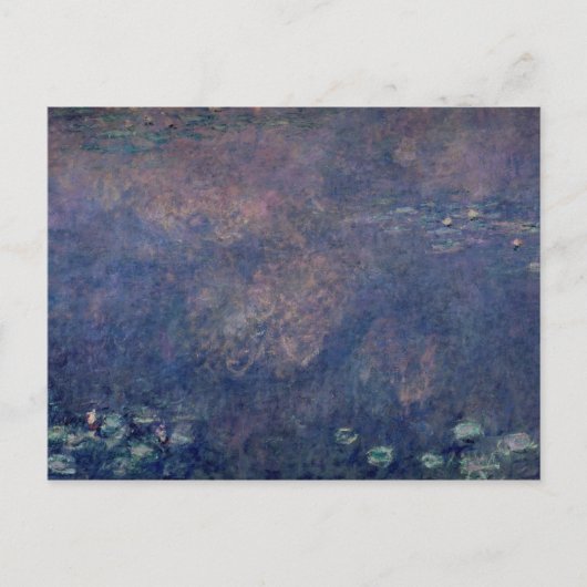 Claude Monet | Waterlio's: centrum voor het weiden Briefkaart (Voorkant)