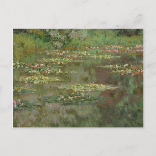 Claude Monet   Waterlio's of de waterLily Pond Briefkaart